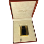 Aansteker St Dupont , Black Laquer, Goud, 2000
